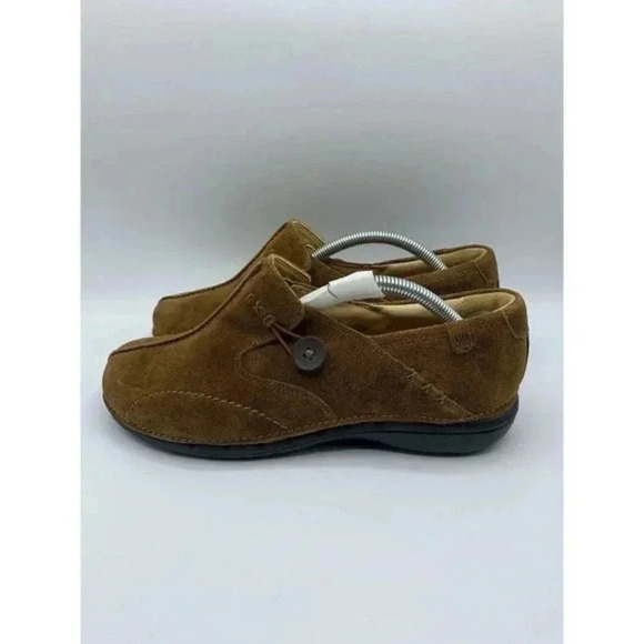 Clarks‎ Un.Loop Brown Sugar Suede 87573 Unstructured slip-on Shoes Women's 7.5 M - Picture 1 of 8
